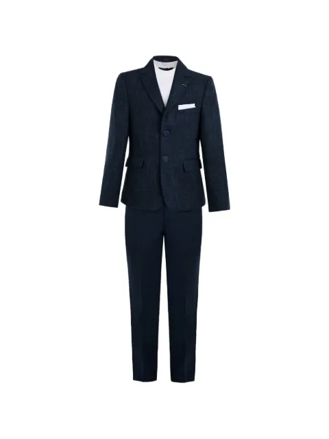 Moustache Benjamin textured suit (set of three)