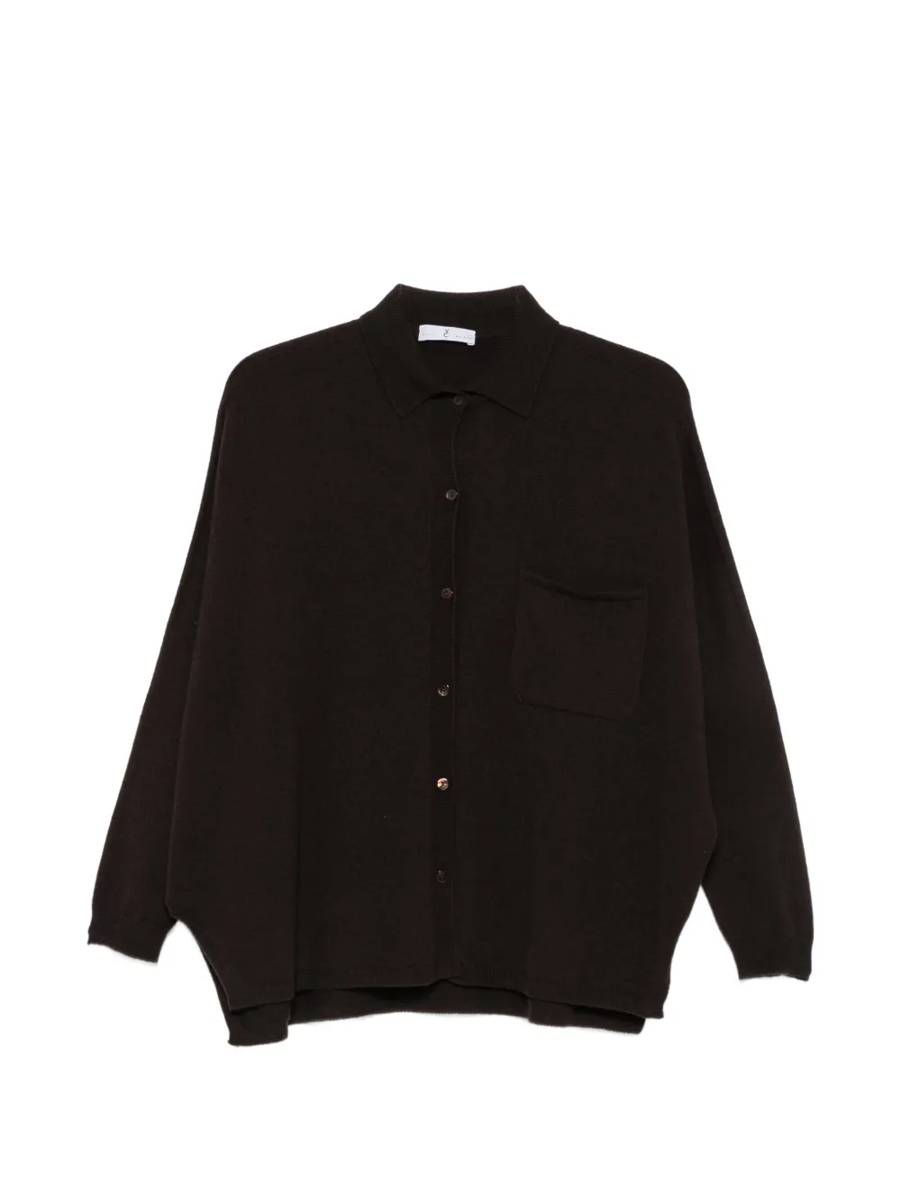 Why Ci Cardigan con taschino - Marrone