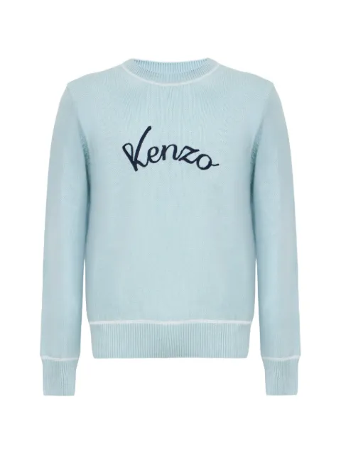 Kenzo logo-embroidered sweater