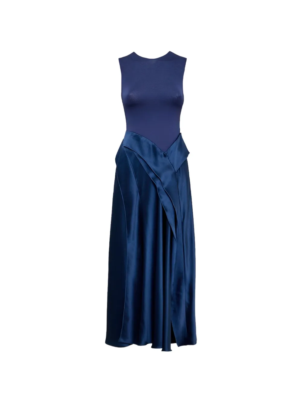 Acler Medici draped maxi dress - Blau