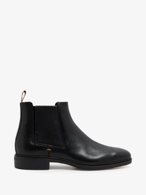 Santoni Easy leather Chelsea boots