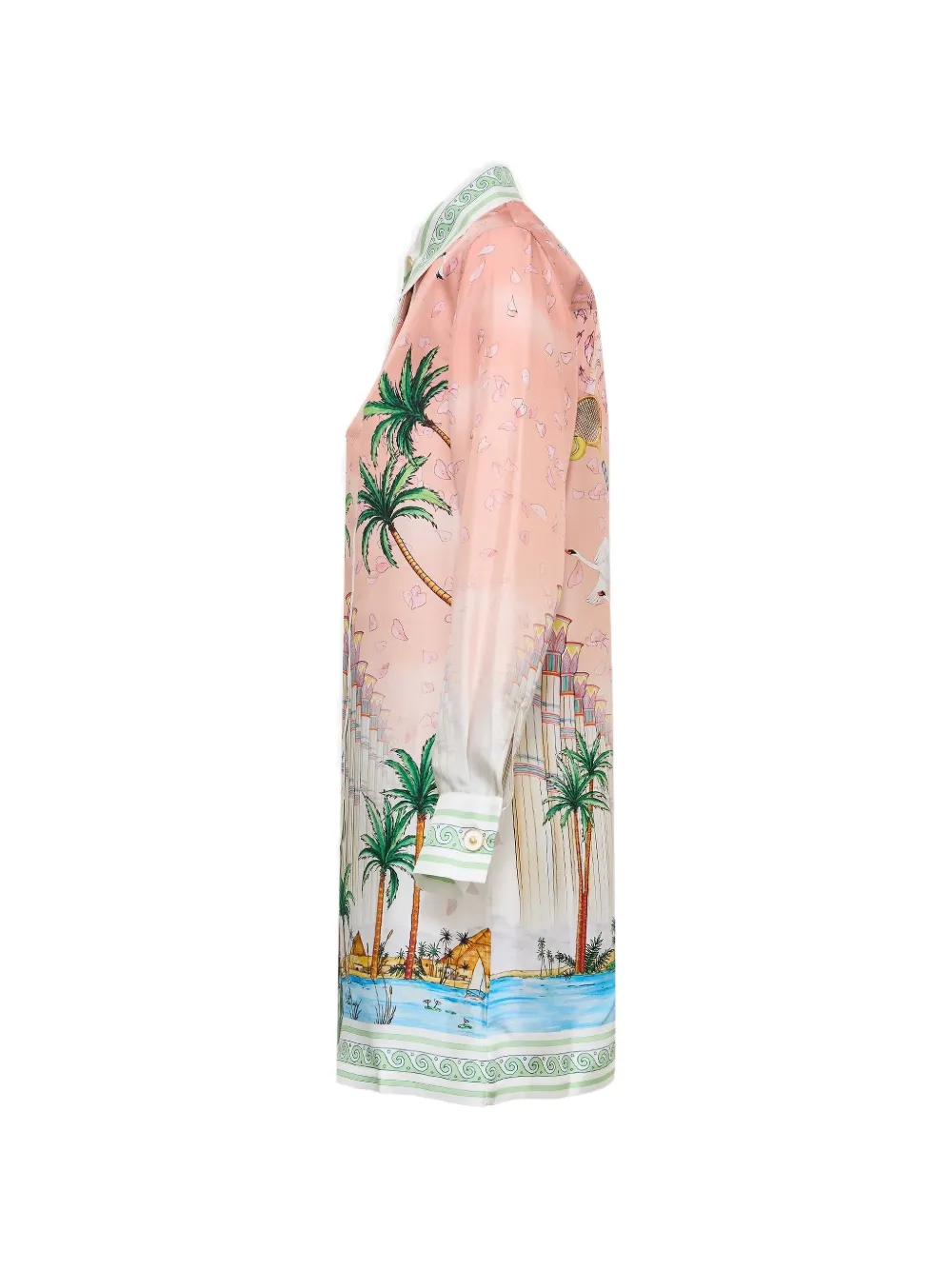 Casablanca Mini-jurk met print Roze