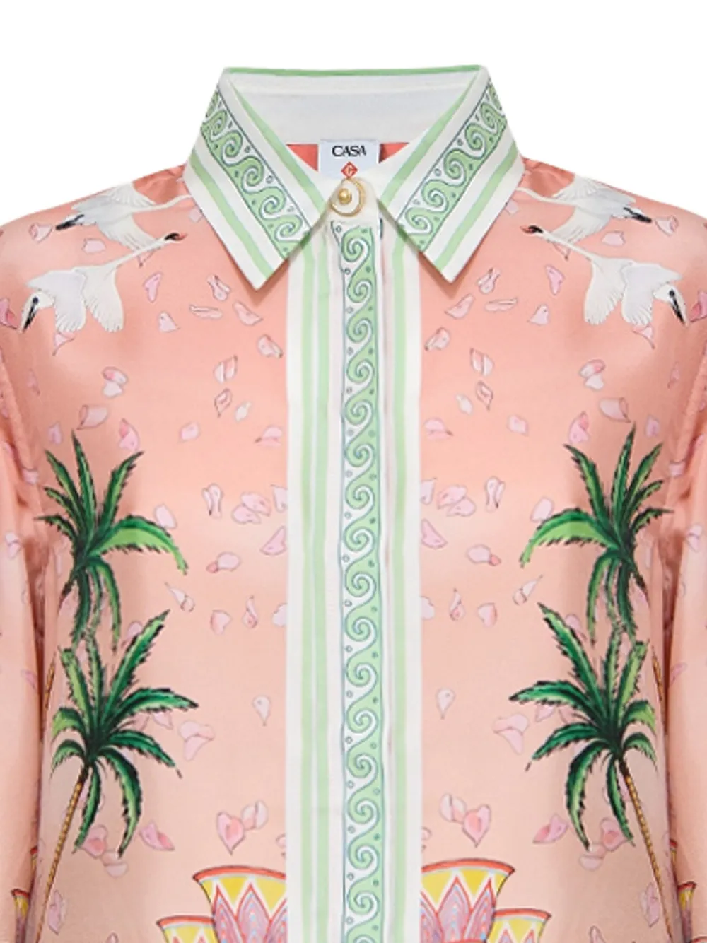 Casablanca Mini-jurk met print Roze