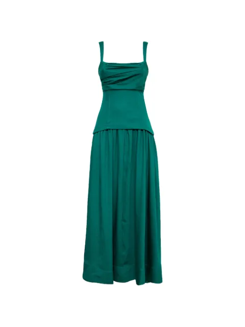 Acler vestido largo Reeve drapeado