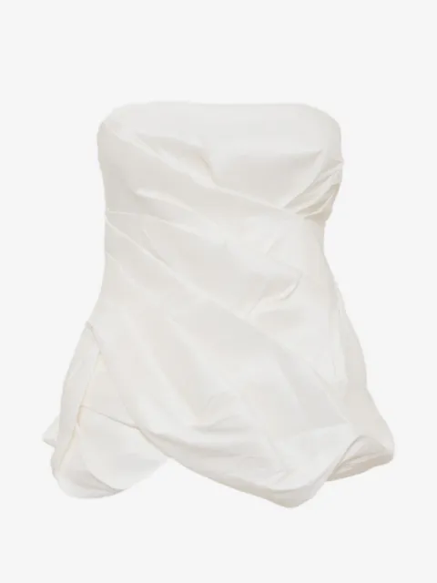 Acler Dorval strapless top