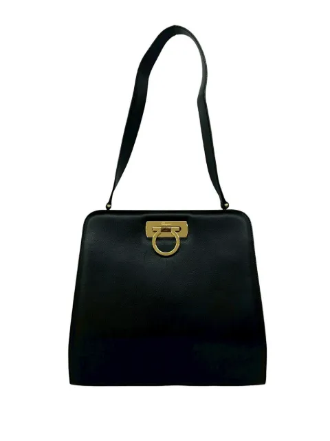 Ferragamo Pre-Owned 1990-2000 Leather Gancini shoulder bag