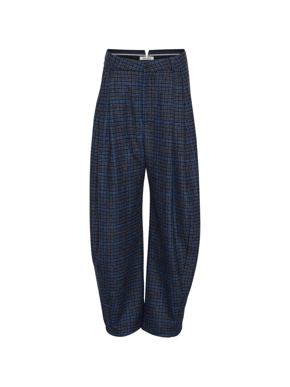 Henrik Vibskov One Hose mit Karomuster - Blau