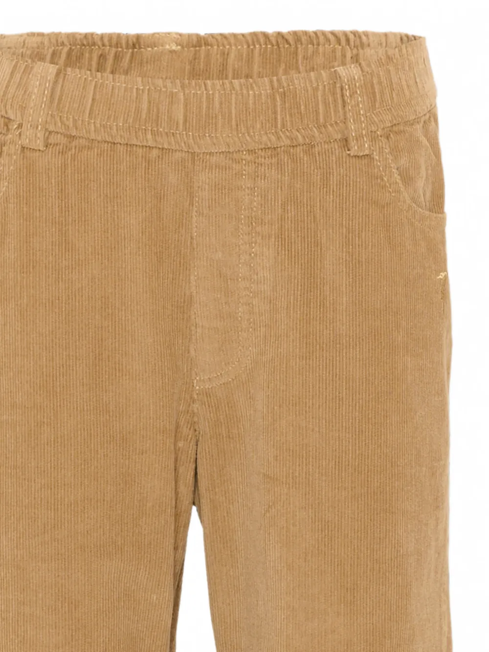 TRUSSARDI JUNIOR Ribfluwelen broek Beige