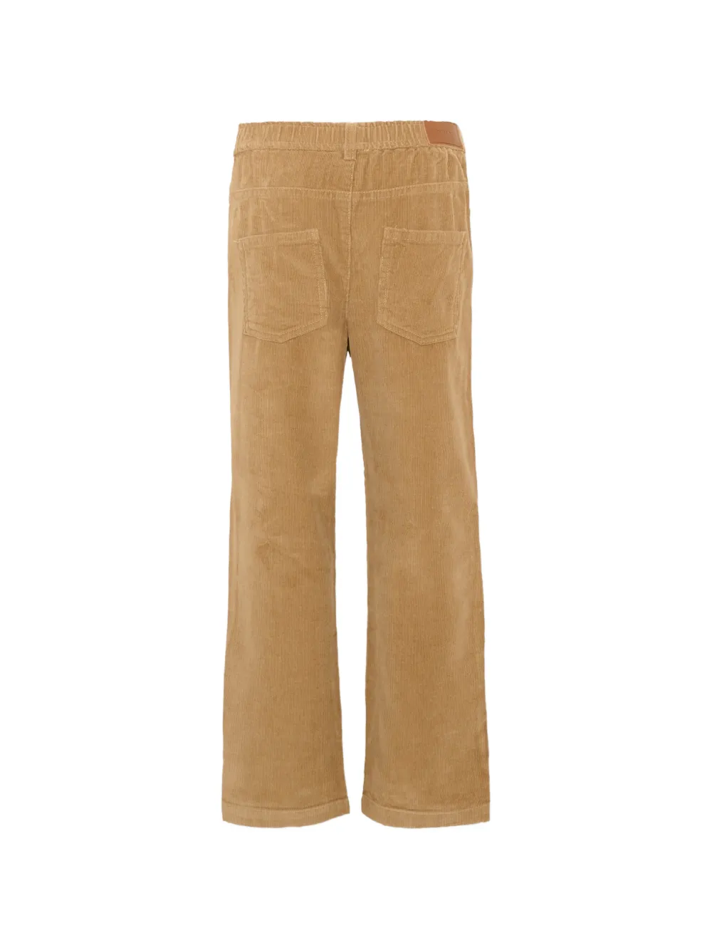 TRUSSARDI JUNIOR Ribfluwelen broek Beige
