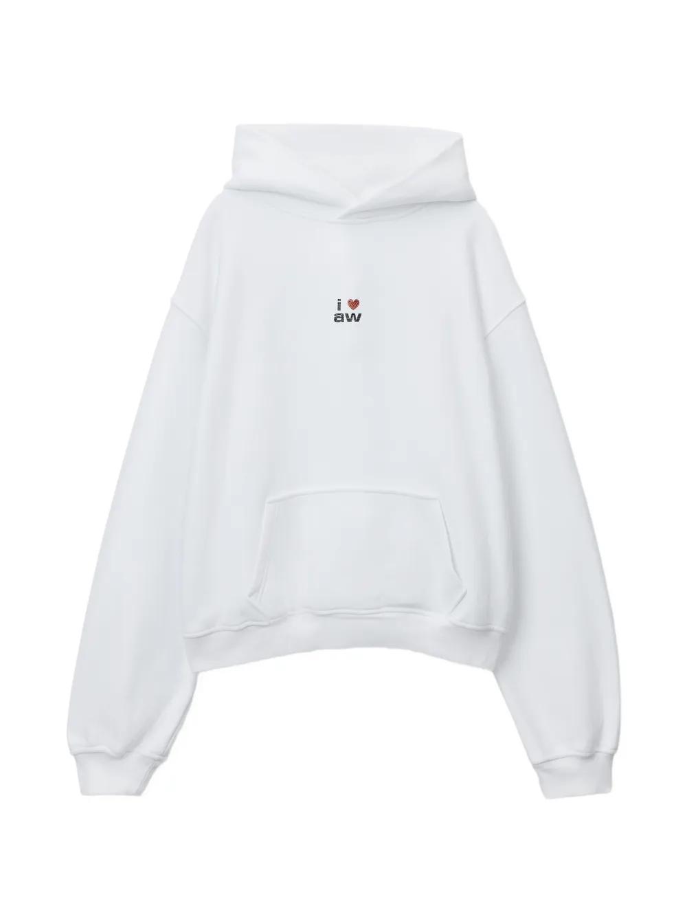 Alexander Wang hoodie w/ valentines graphic