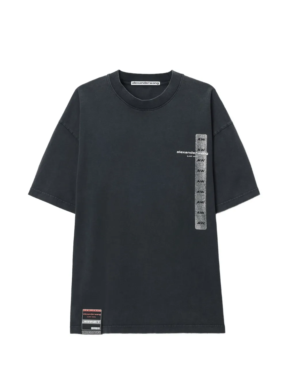 Alexander Wang T-Shirt mit Flasher-Grafik - Schwarz