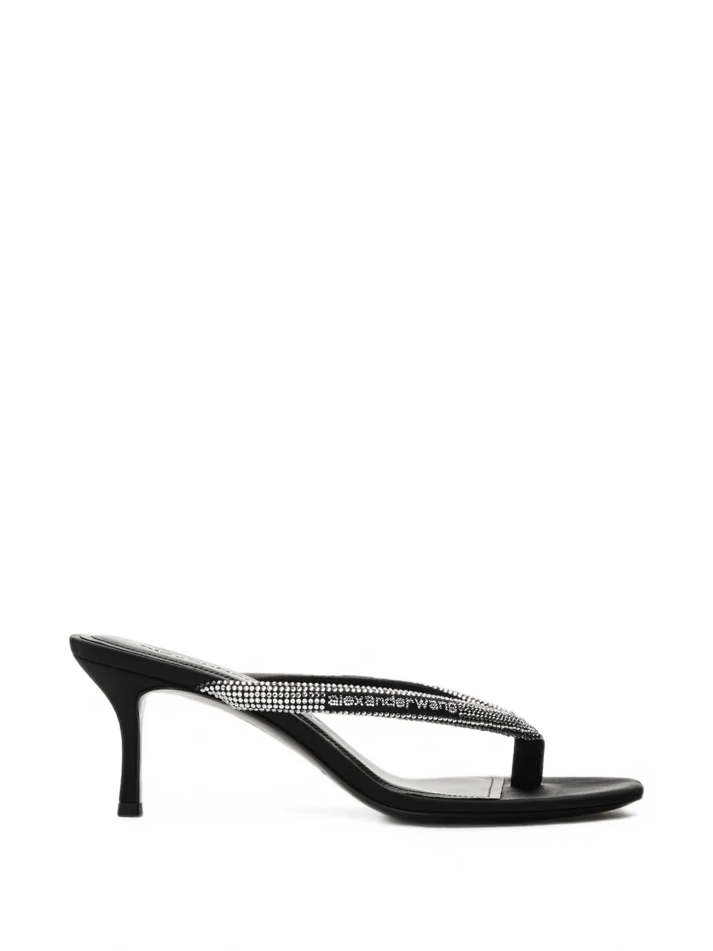 Alexander Wang sandales Courtney à logo - Noir Alexander Wang sandales Courtney à logo - Noir