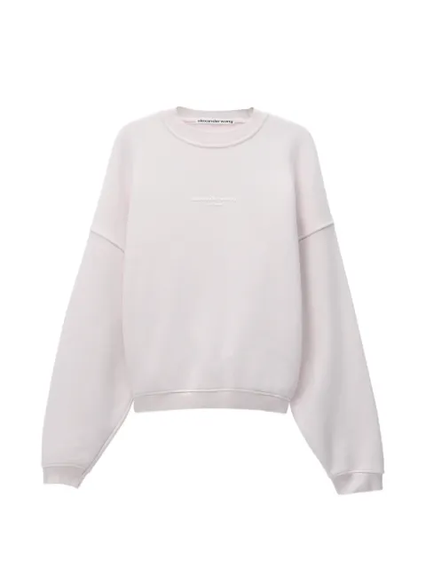 Alexander Wang oversized logo-print sweatshirt