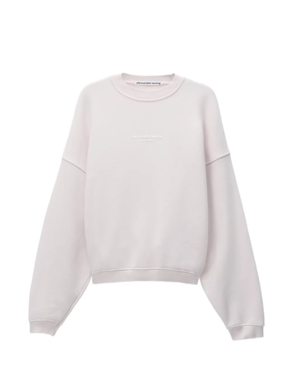Alexander Wang ロゴプリント クルーネック | グレー | Image 1