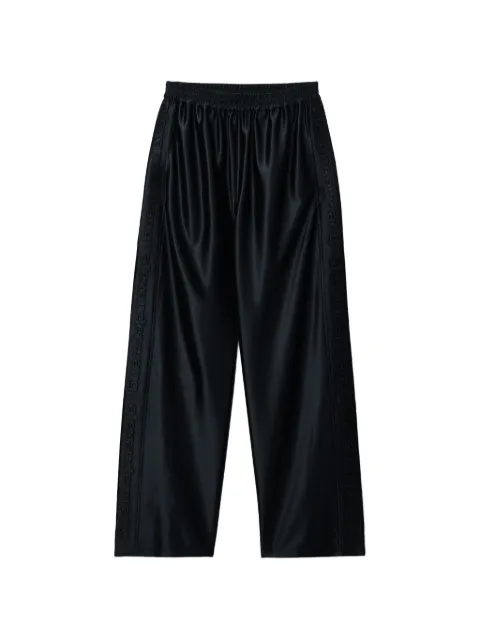 Alexander Wang pants con logo en relieve