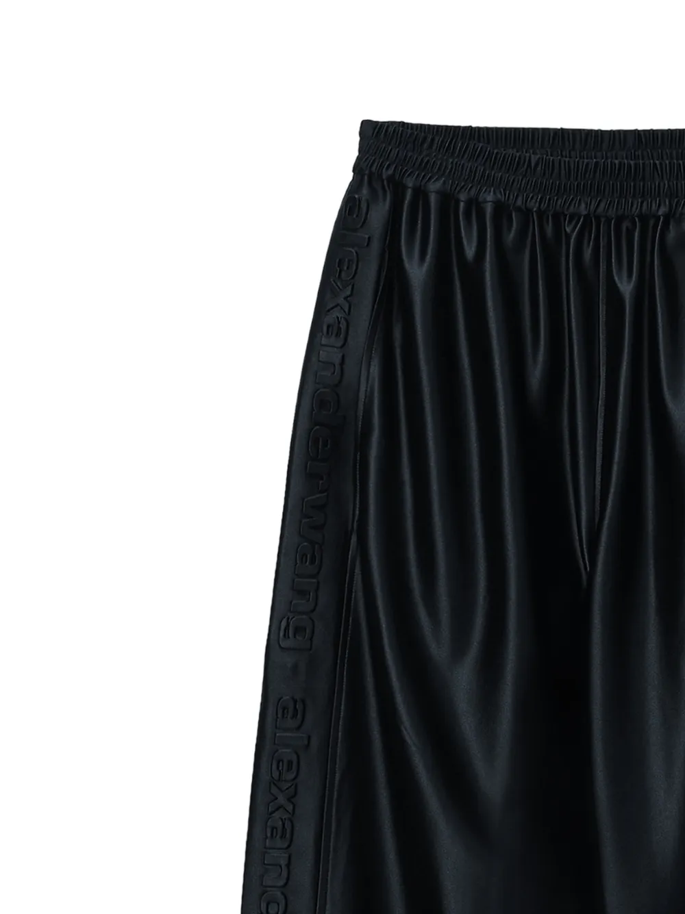 Alexander Wang Trainingsbroek met logo-reliëf Zwart