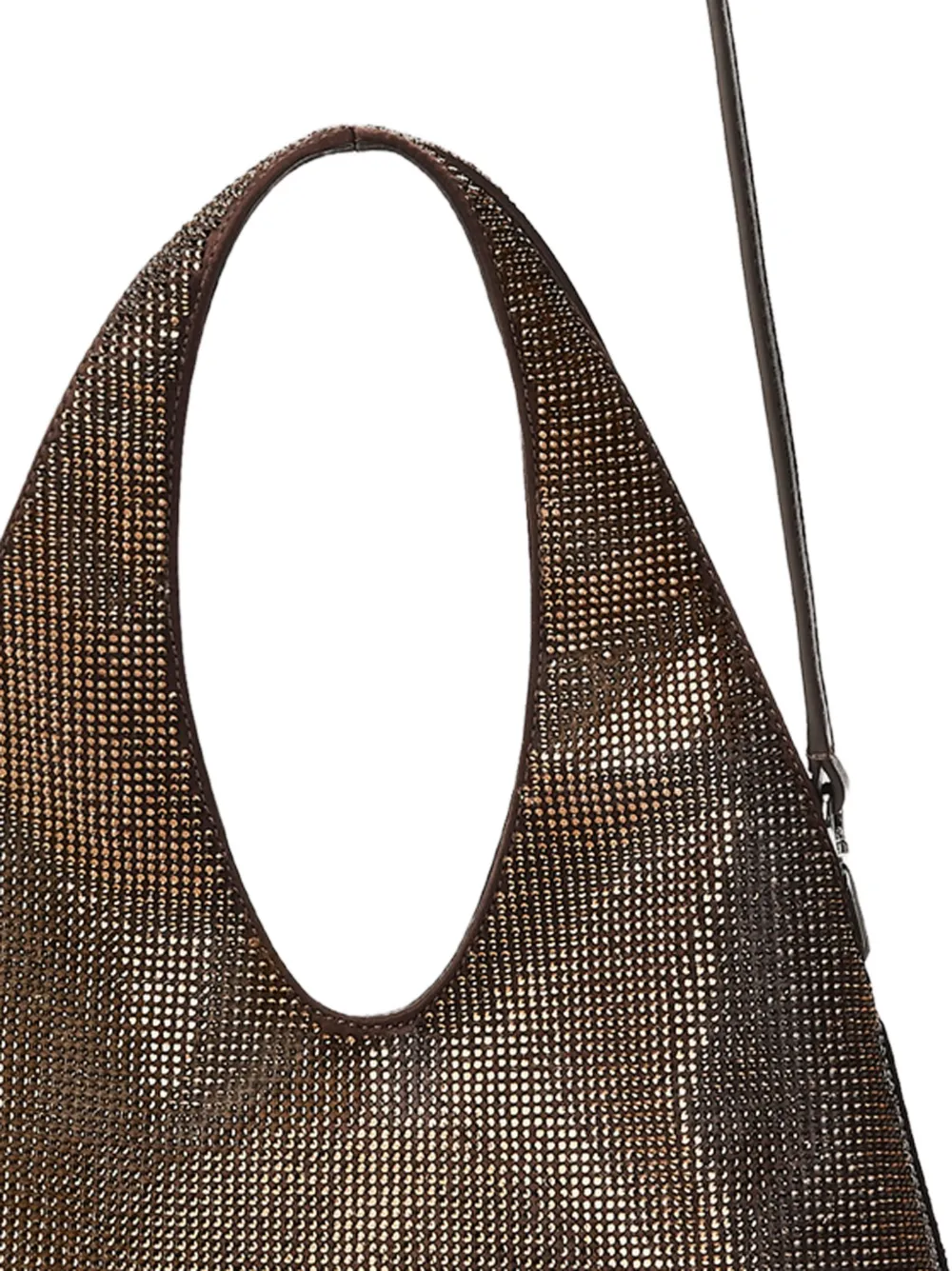 Alexander Wang Pike mini-tas met kristallen Bruin