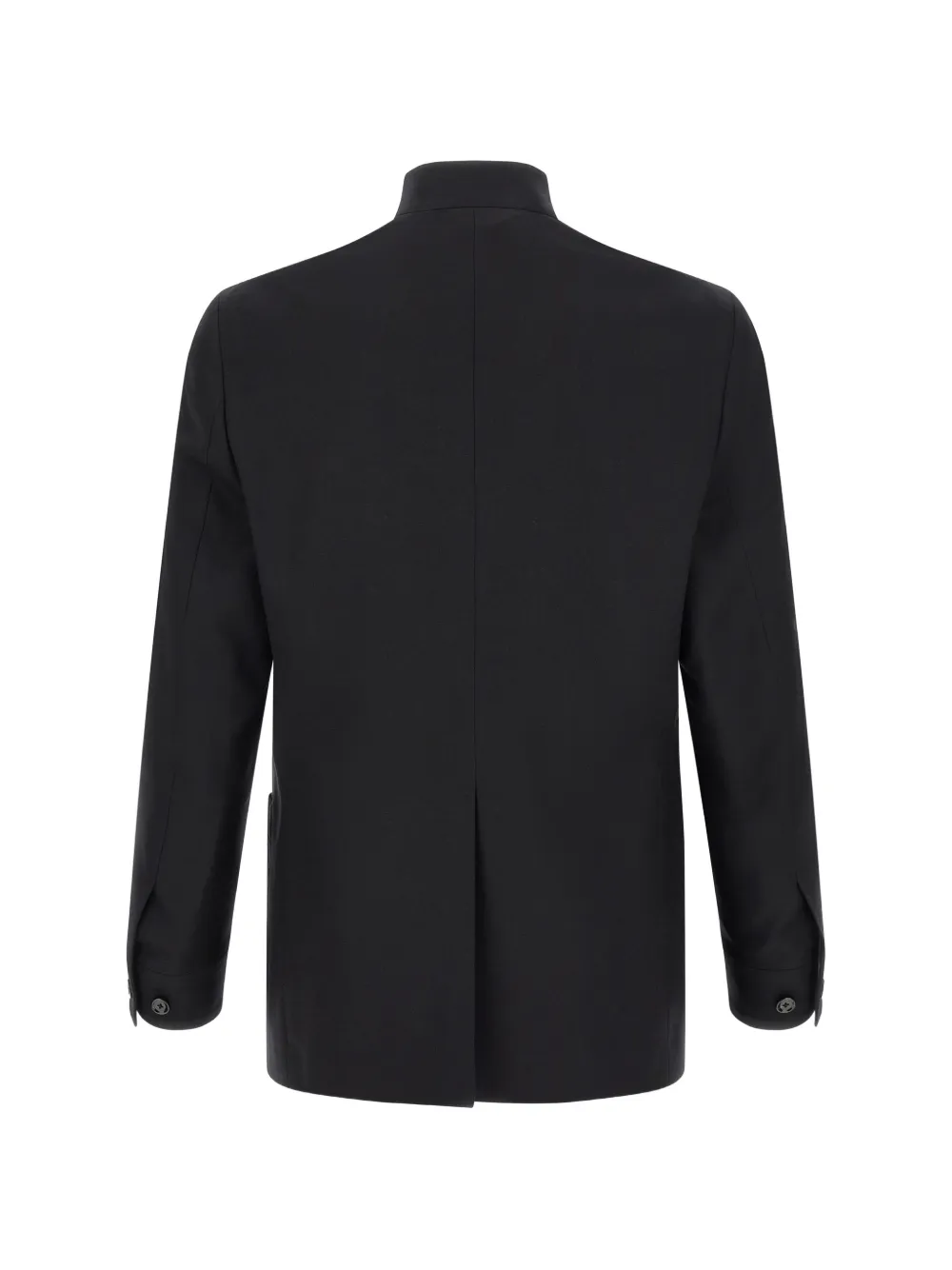 Lardini Kasjmier jack met hoge hals Zwart