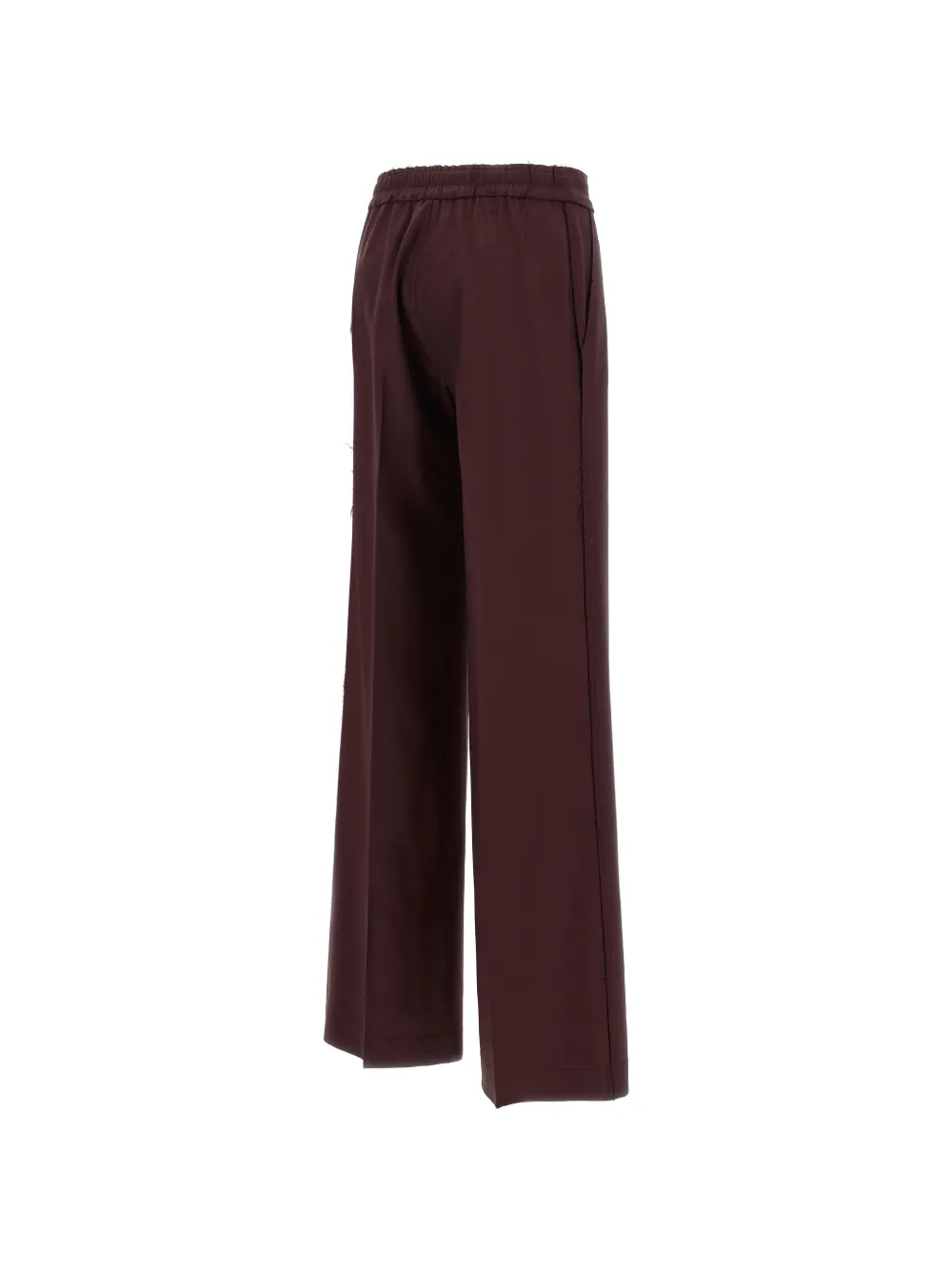 Gianluca Capannolo Laura raw-cut wide-leg trousers Paars