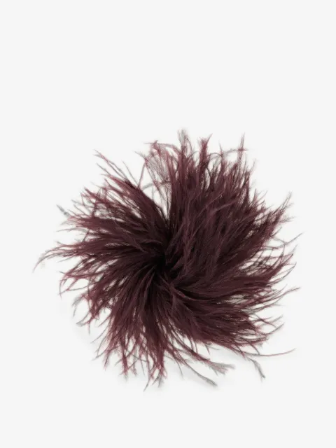 Gianluca Capannolo ostrich-feather brooch
