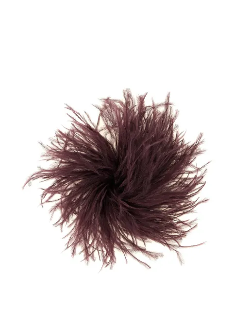 Gianluca Capannolo ostrich-feather brooch