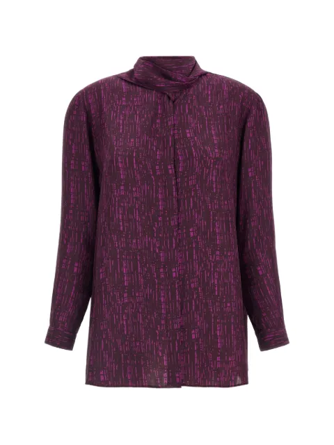 Gianluca Capannolo camisa Katherine con estampado abstracto