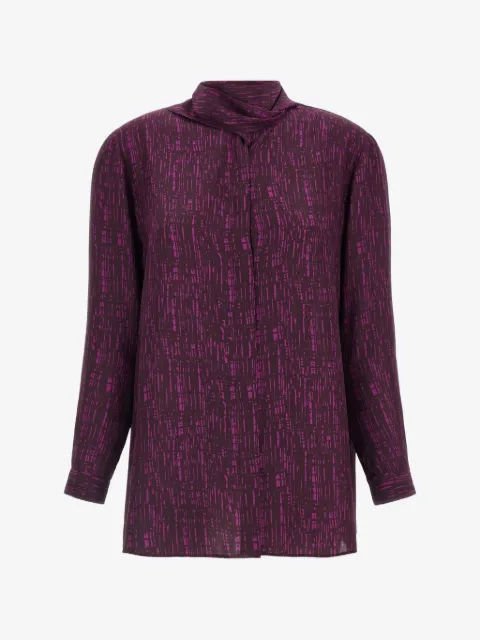 Gianluca Capannolo Katherine abstract-print silk shirt