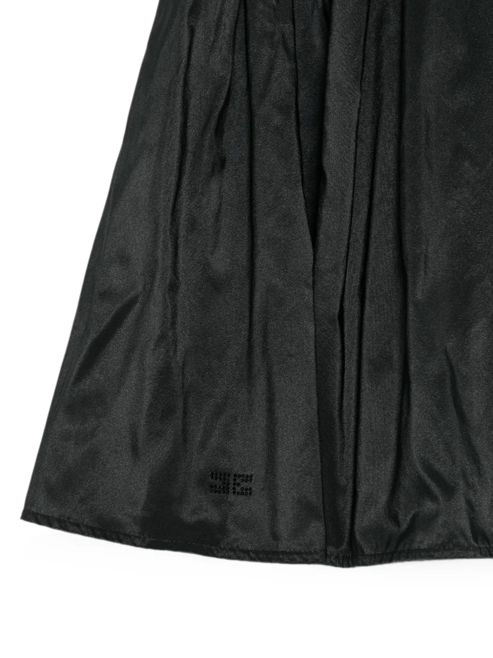 Elisabetta Franchi La Mia Bambina Rok met logodetail Zwart