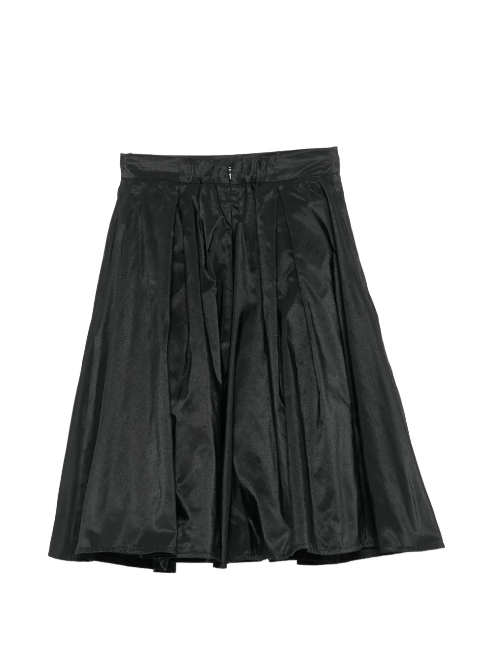 Elisabetta Franchi La Mia Bambina Rok met logodetail Zwart
