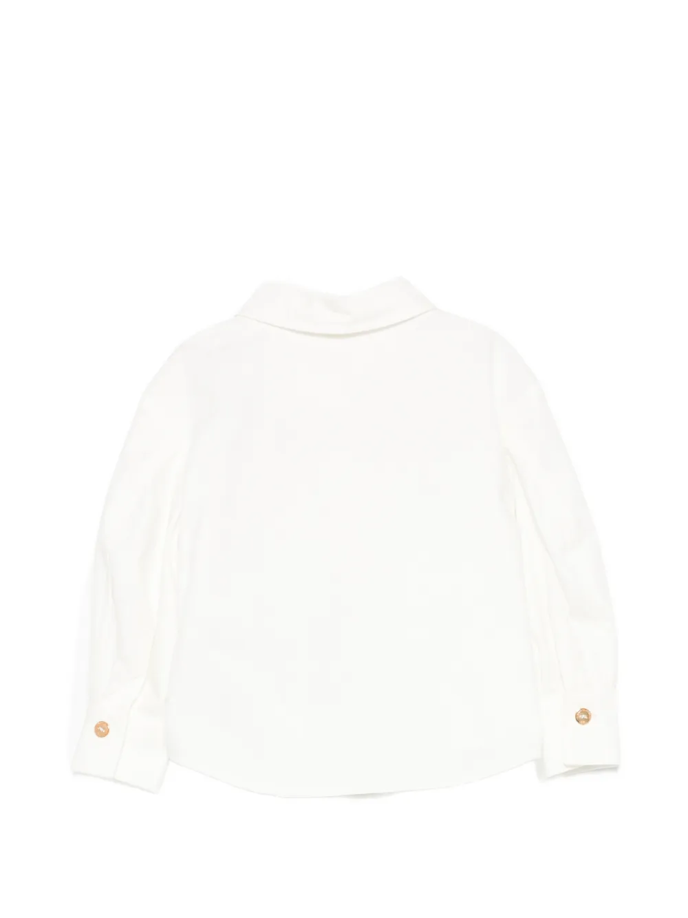 Elisabetta Franchi La Mia Bambina Shirt met logoprint Wit