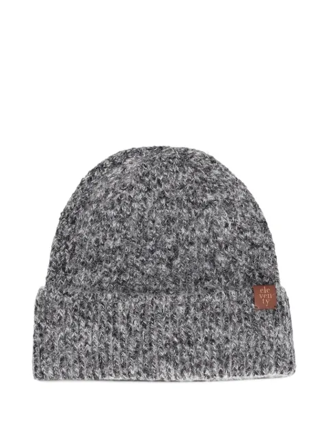 Eleventy chunky-knit beanie hat