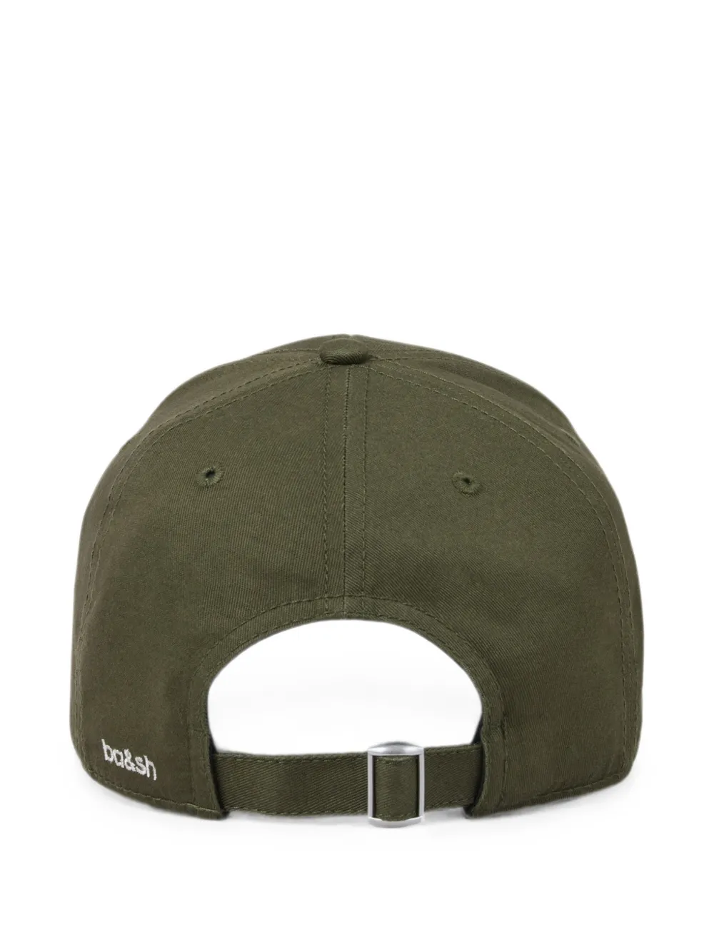 Ba&Sh Heloa honkbalpet met geborduurd logo Groen
