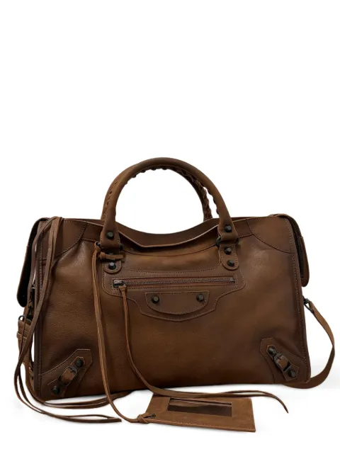 Balenciaga Le City bag medium in caramel