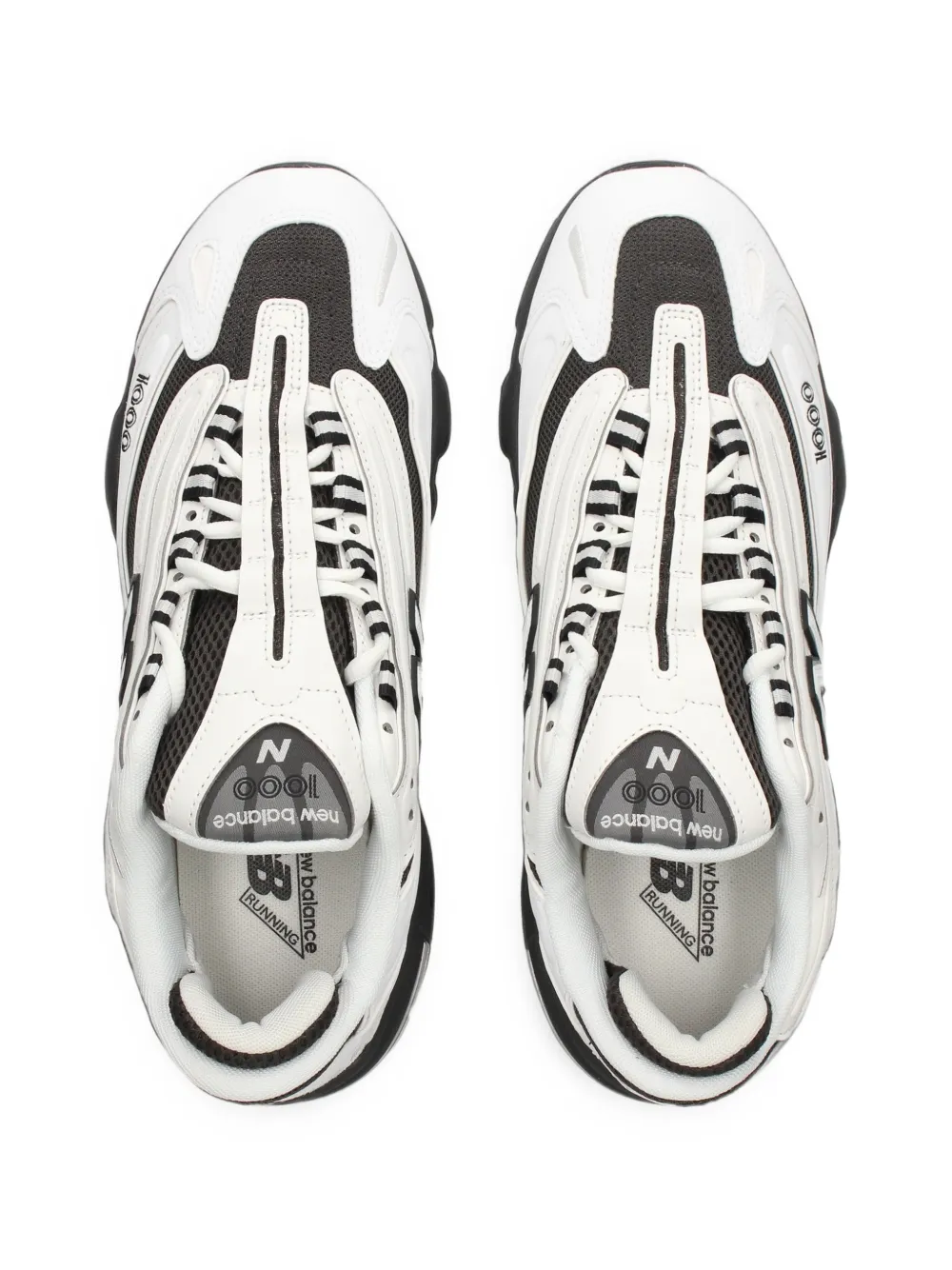 New Balance 1000 panelled sneakers Wit