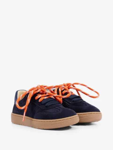 Walkey suede panelled sneakers
