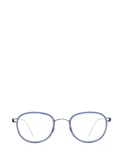 Lindberg Max round-frame glasses