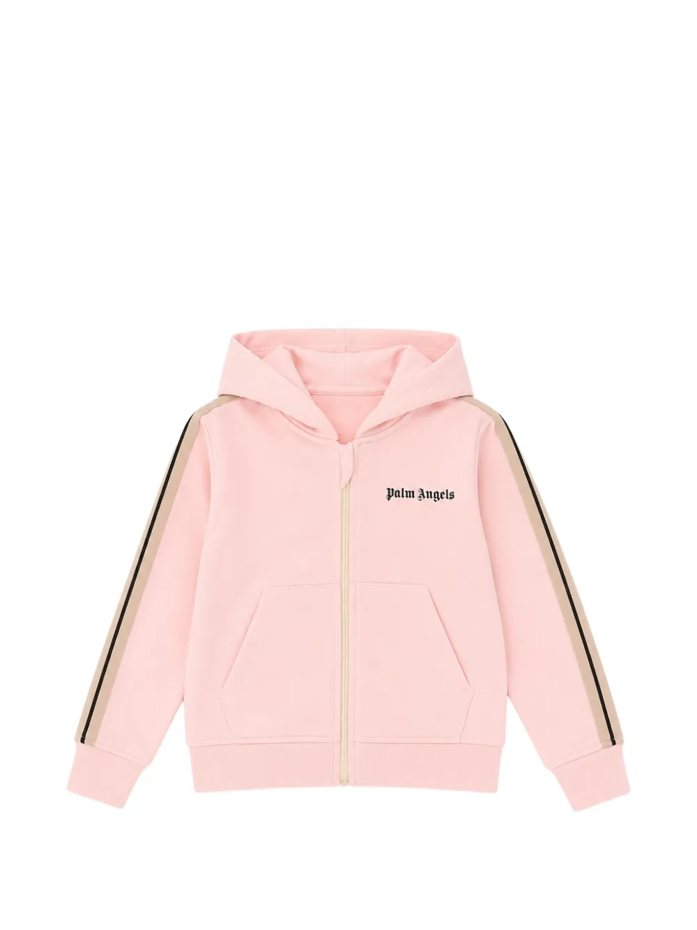 Palm Angels Kids Trainingspak met logoprint en zijstreep Roze