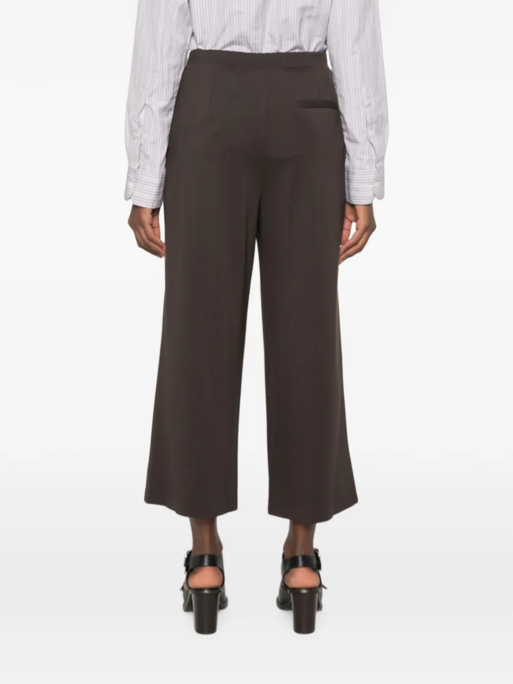 IMPERIAL Cropped broek Bruin