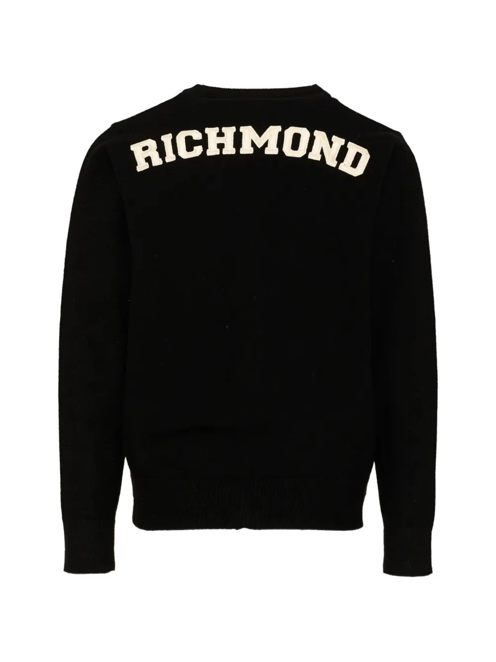 John Richmond Junior Vest met logopatch Zwart