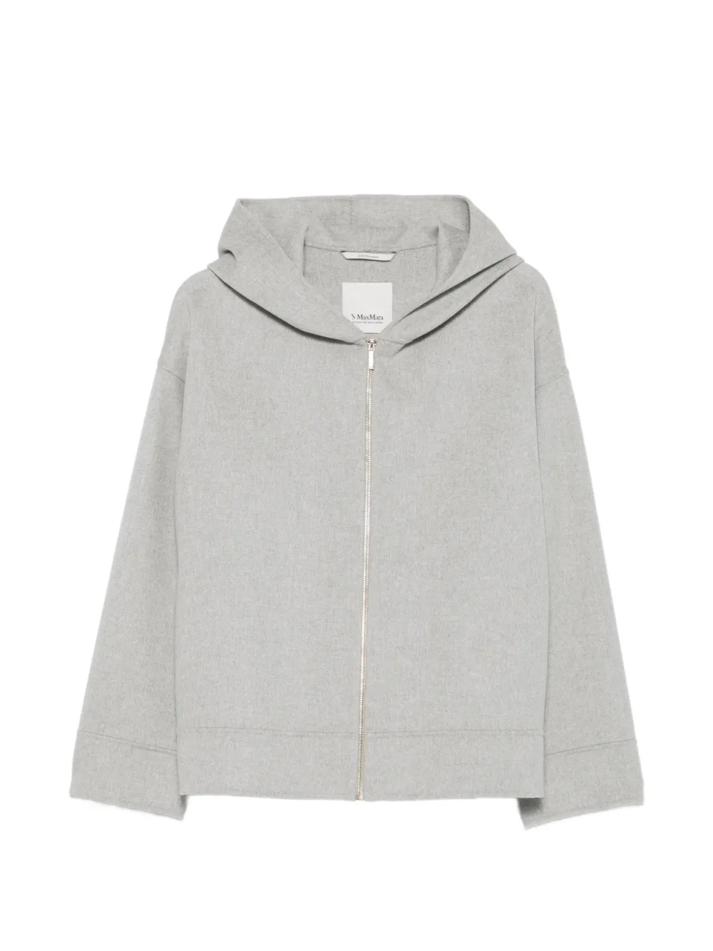 'S Max Mara hooded zip-up jacket Grijs