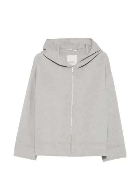 'S Max Mara hooded zip-up jacket