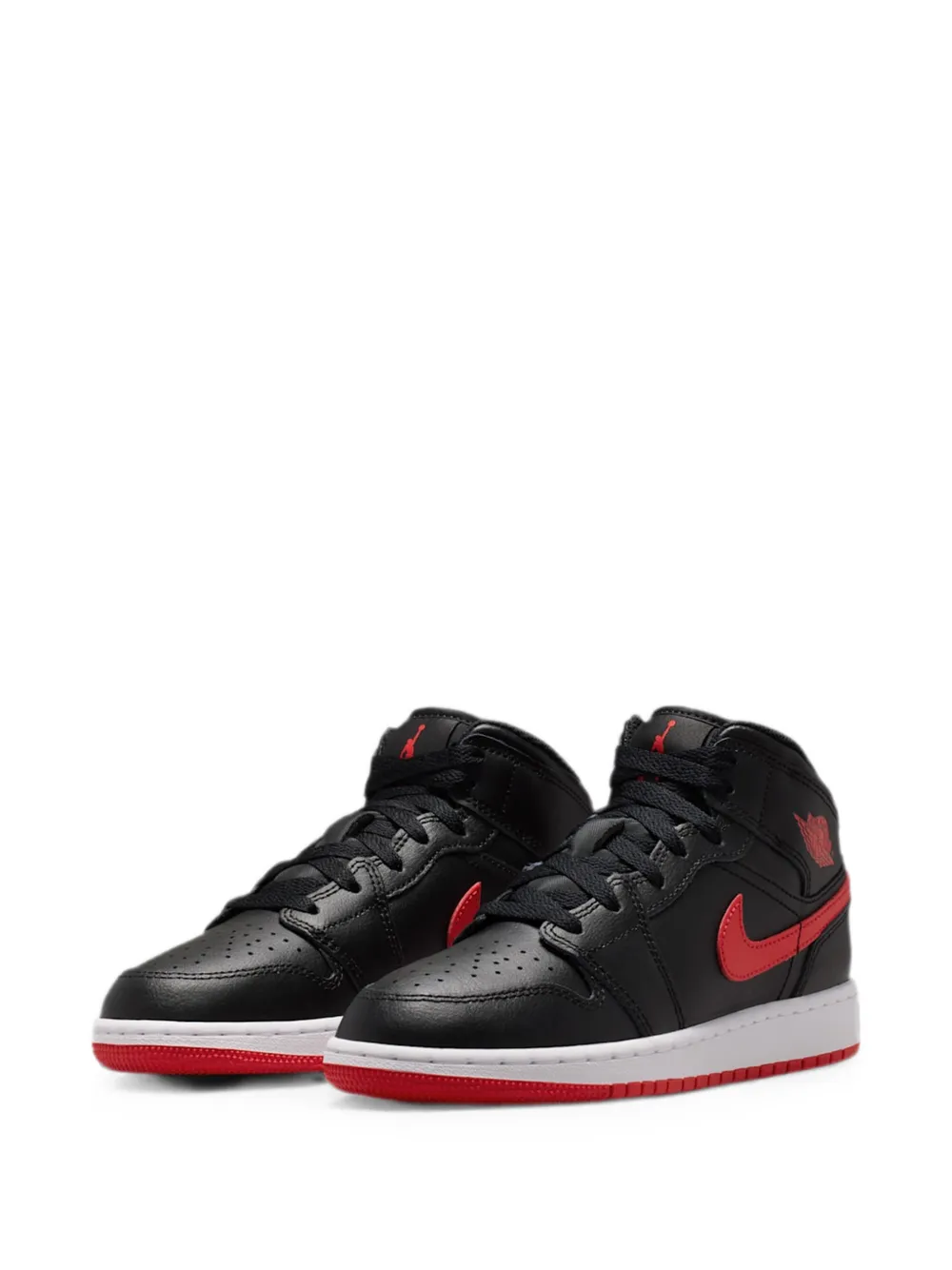 Jordan Kids Air Jordan 1 Mid sneakers Zwart