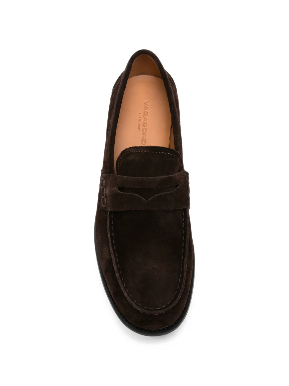 VAGABOND Steven penny-strap loafers Bruin