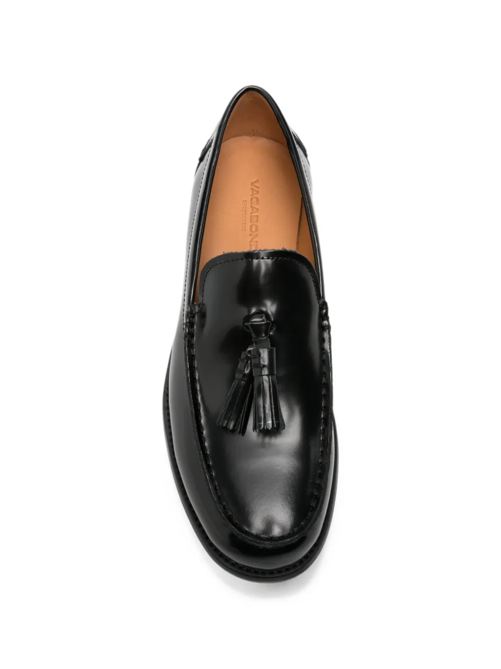 VAGABOND Steven leather loafers Zwart