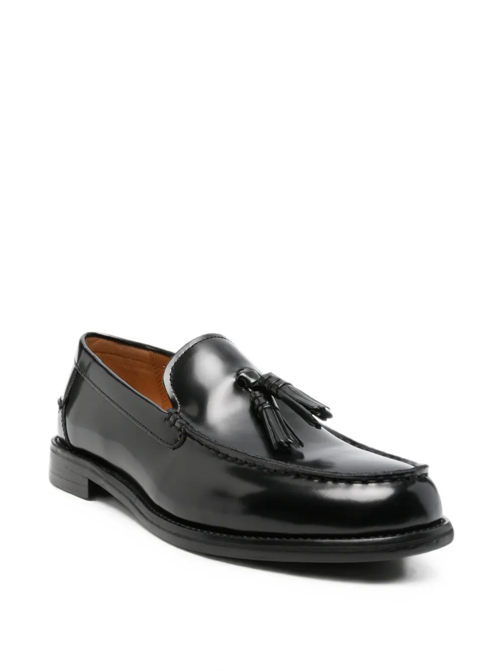 VAGABOND Steven leather loafers Zwart