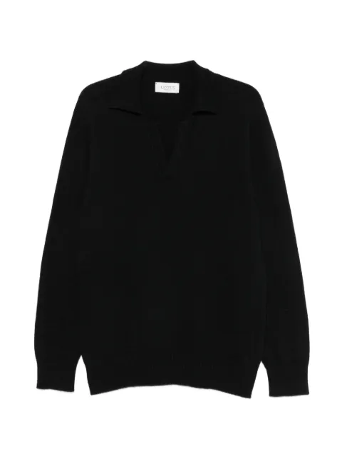 Laneus fine-knit long-sleeve sweater