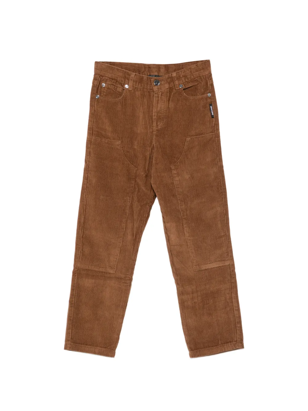 Roberto Cavalli Junior corduroy trousers - Marrone