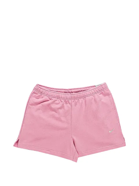 Nike Studio fleece lightweight French terry mid-rise shorts