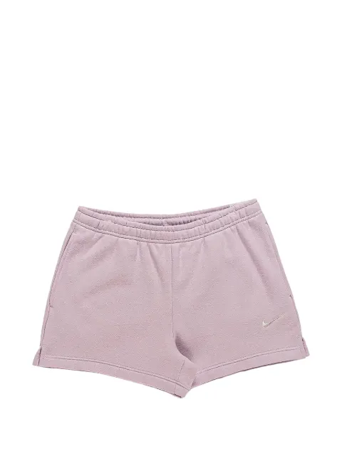 Nike Studio fleece mediumweight mid-rise shorts