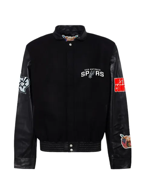 Jeff Hamilton chaqueta bómber San Antonio Spurs con logo